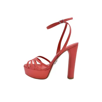 Sergio Levantesi Strap Sandals 14cm Women's Red