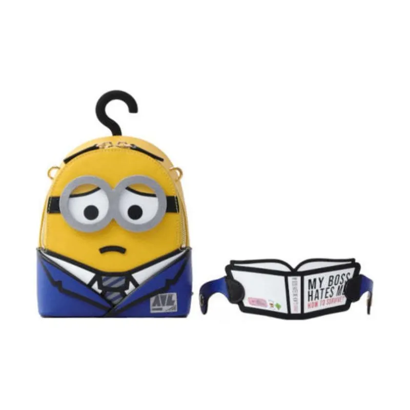FION Cow Leather Backpack Unisex Yellow-2