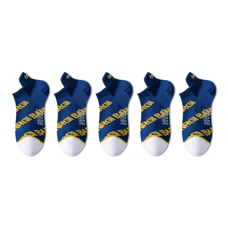 Taste The Color Ankle Socks Men's 5 Pack-13