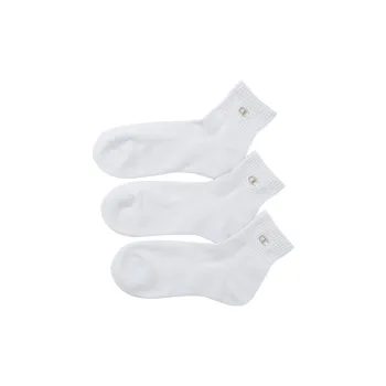 Champion Mid-Calf Socks Men's 3 Pack White