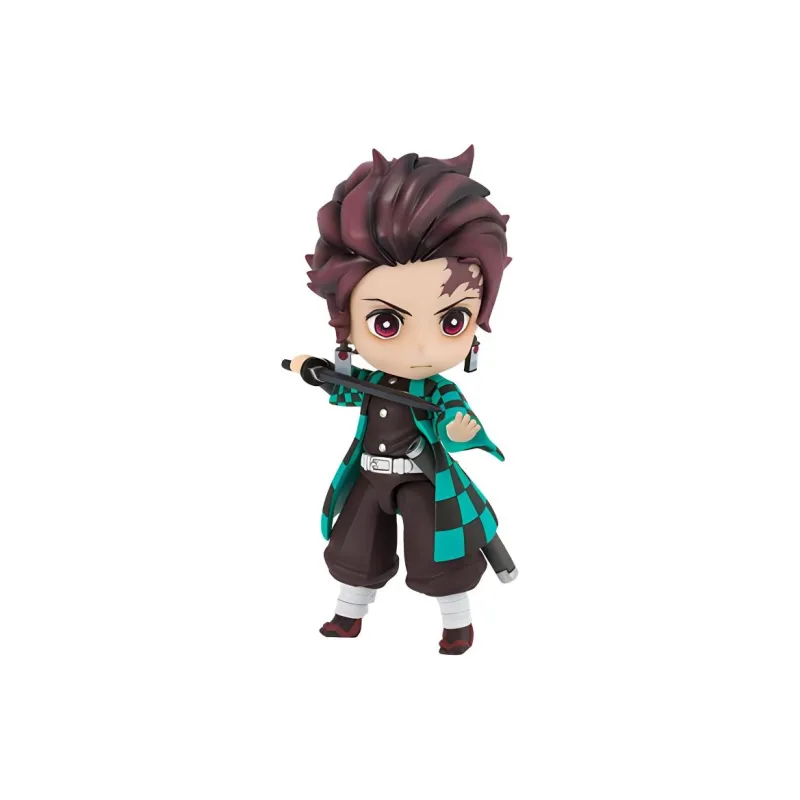 BANDAI Figuarts Mini Demon Slayer Kamado Tanjiro Action Figure Green & Brown-1