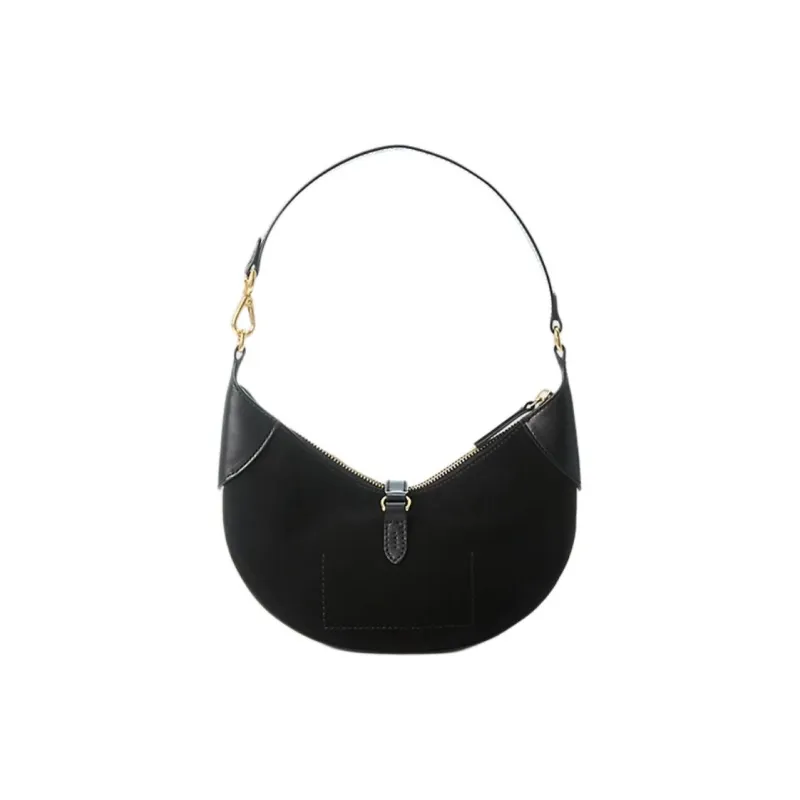 Polo Ralph Lauren Leather Mini Shoulder Bag Women's Black-2