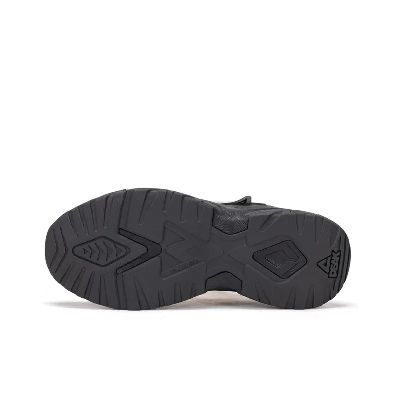 PEAK Chunky Sneakers Men Low Top Gray-5