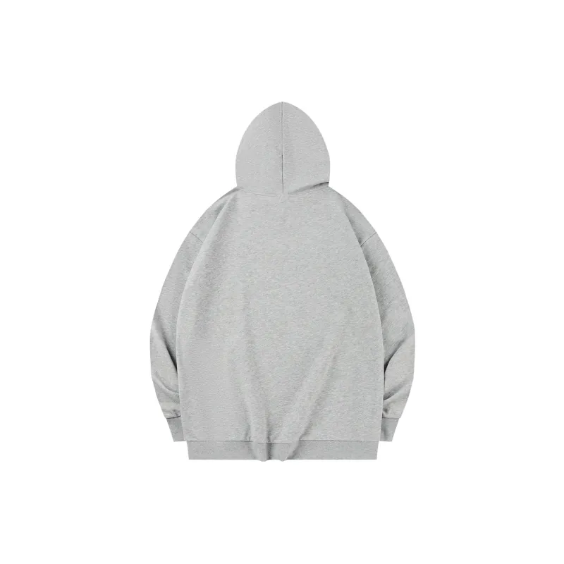 QIAODAN Sweatshirt Men's Gray Heather Gray-1