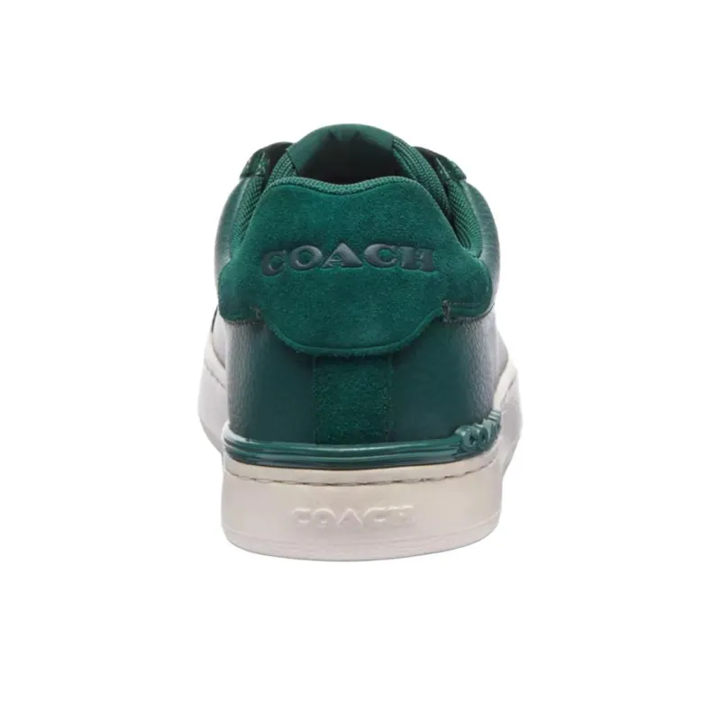 COACH Clip Low Top Skateboard Shoes Men's Dark Green-4