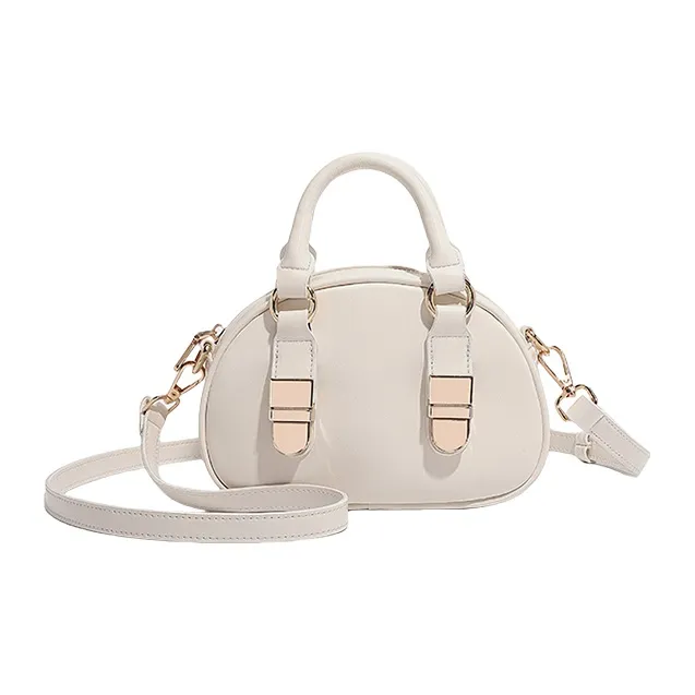 TTaG．baG PU Handbag Regular Women's Black/White-4