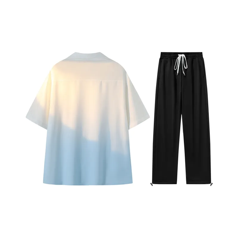 A.X.S.K Shirt Matching Set Unisex-1
