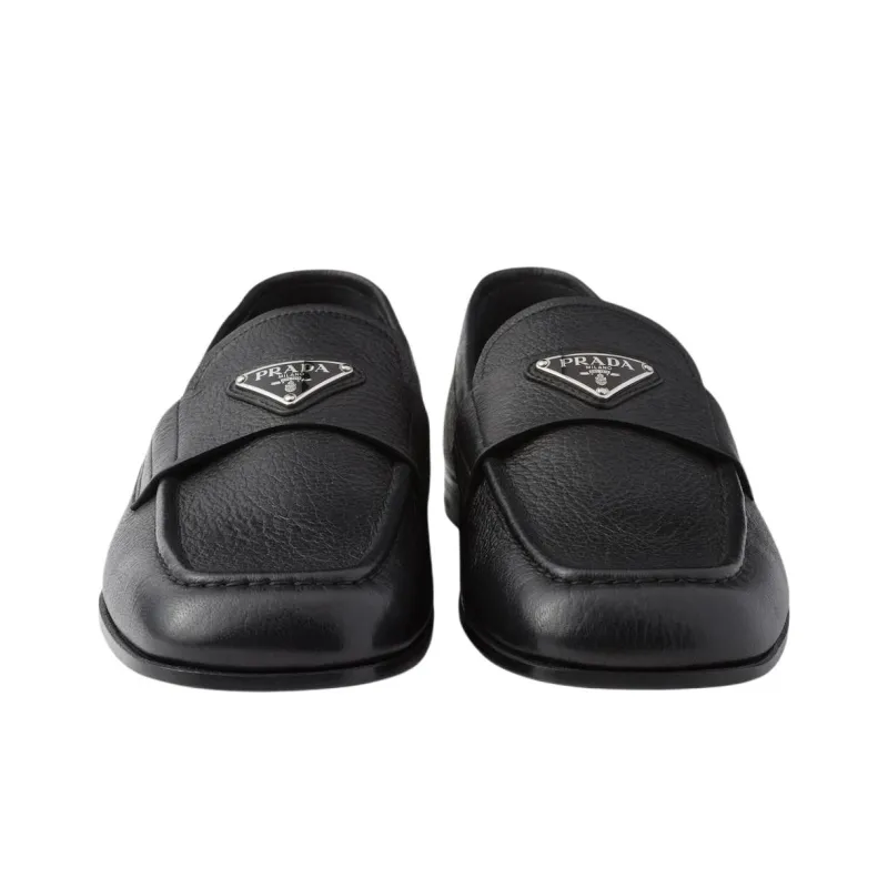 PRADA Loafers Men Black-3