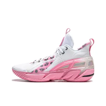 LINING X Billionaire Boys Club Badfive 4 Mid 'White Pink'