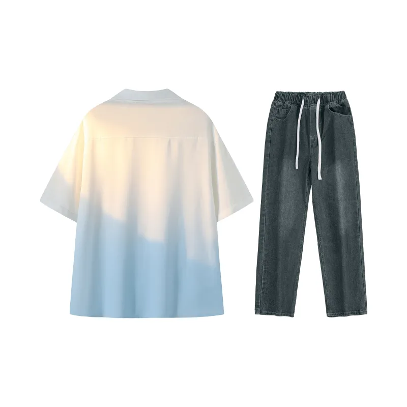 A.X.S.K Shirt Matching Set Unisex-55