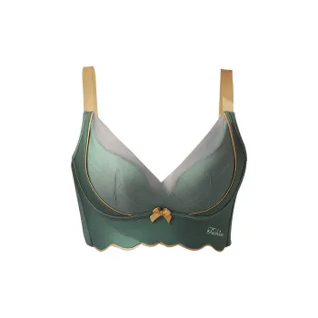 Flowers In Water Bra Women's Vanilla Green