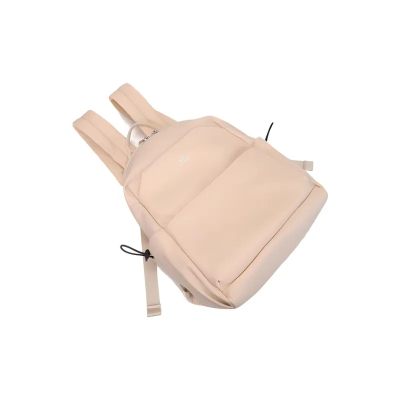 Why Fabric Backpack Large Size Women's Apricot-6