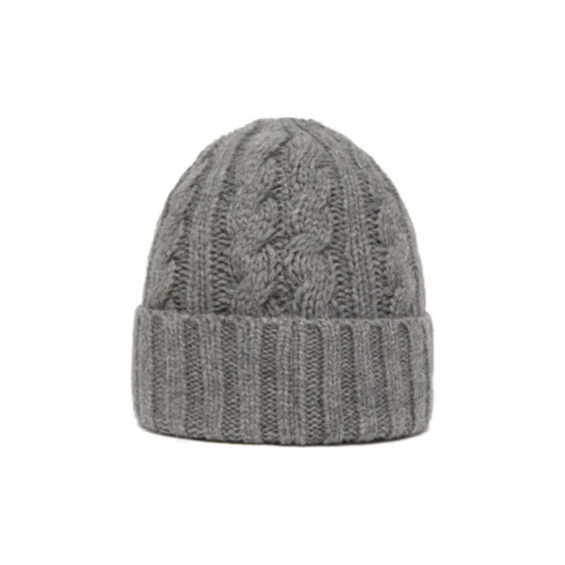 New Era Sheep Wool Beanies Unisex Gray-3