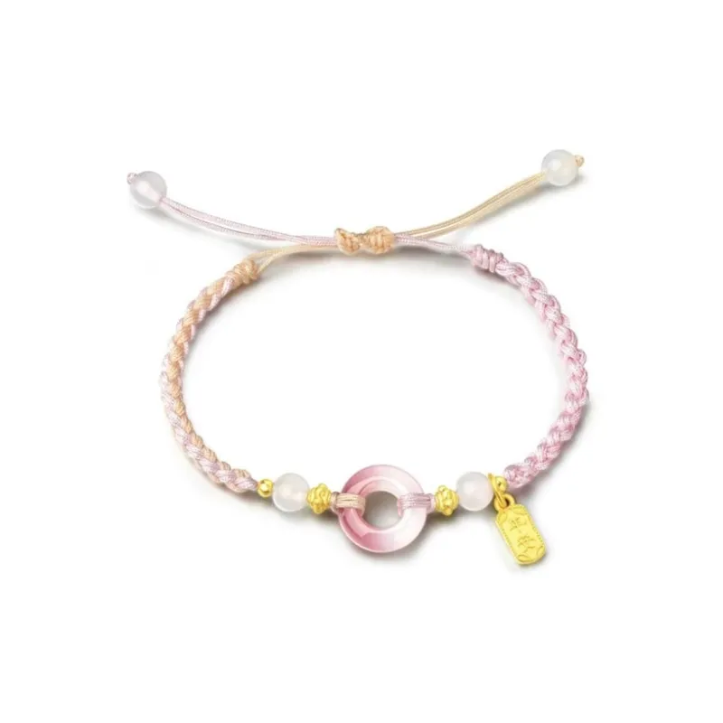 Zhongzhao Jewelry Colored Glaze Jade Bracelets Unisex-0