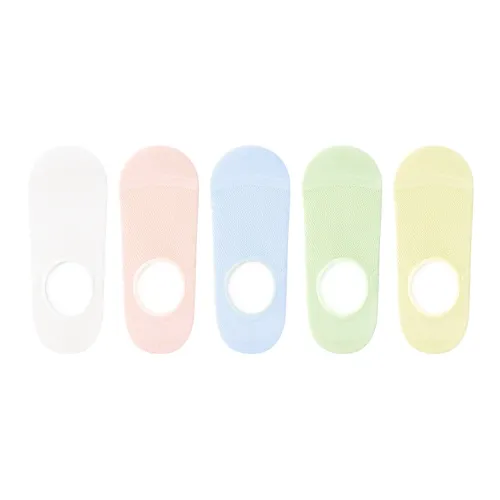 B&C.Room No Show Socks Women's 5 Pack