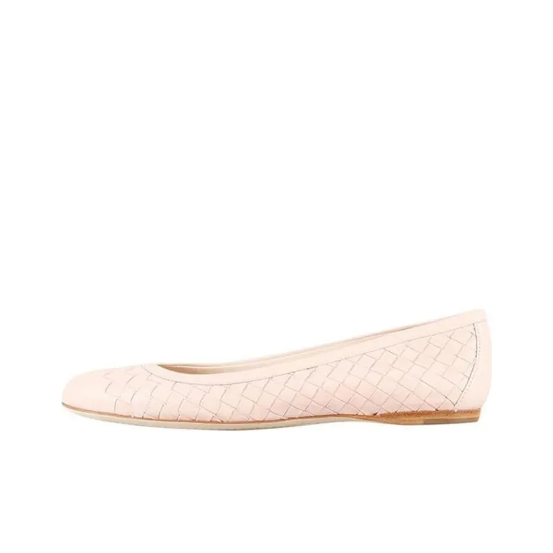 Bottega Veneta Casual Single Shoes Women's Pink-0