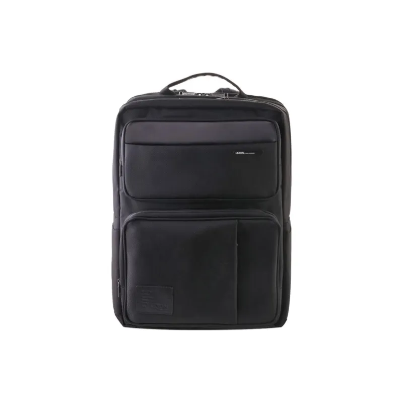LEXON Polyester Backpack Regular Men's Black-0