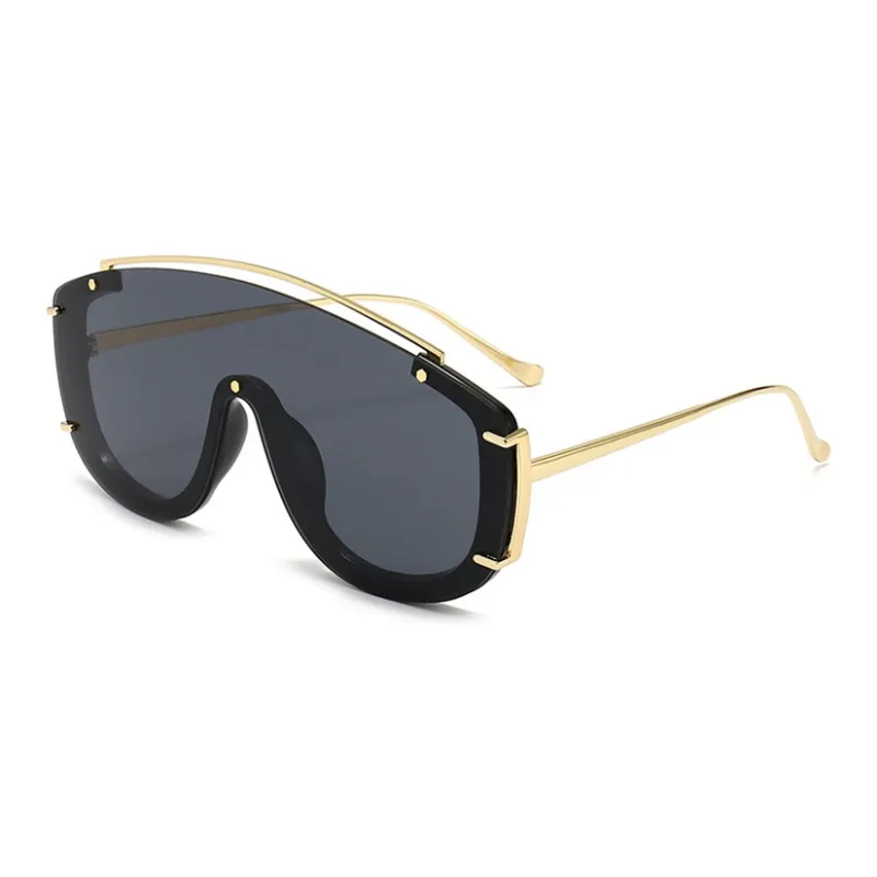 LILY&LOTTY Metal Oval Sunglasses Unisex-0