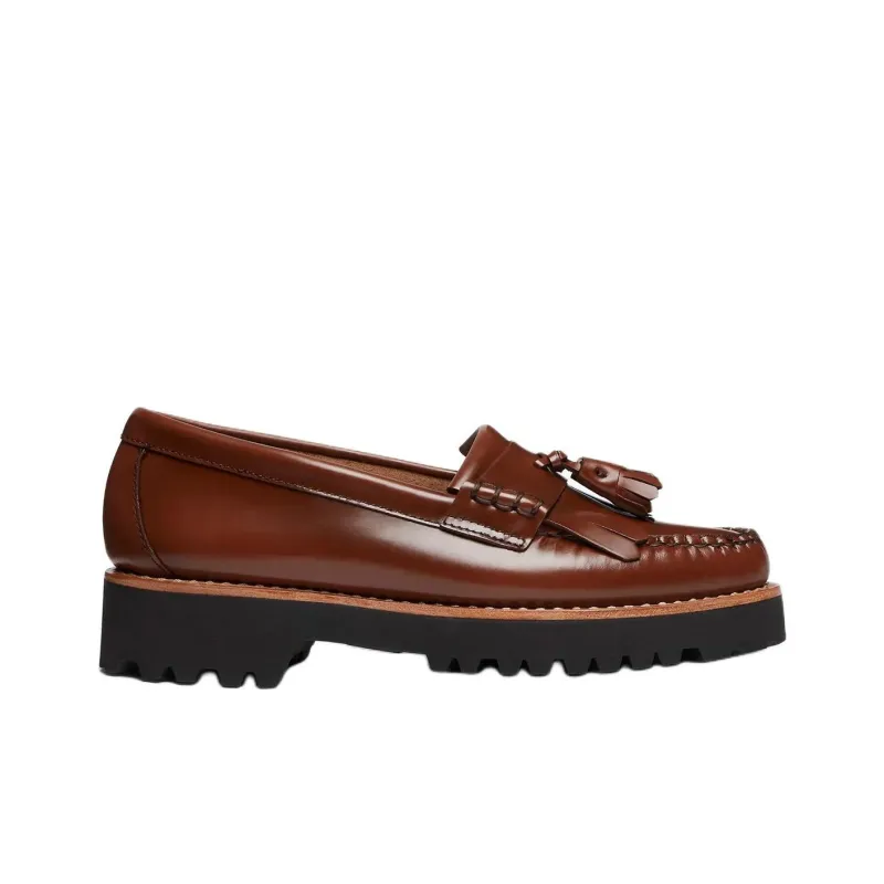 G.H. Bass & Co. Esther Kiltie Loafers Women's Tan-1