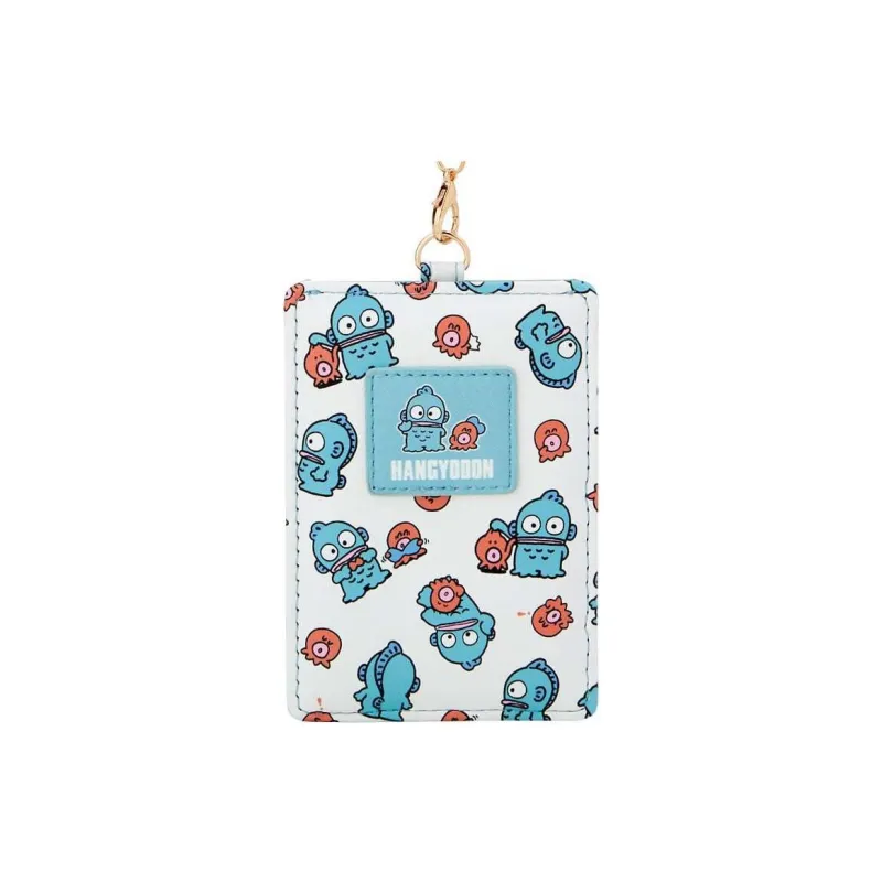 Sanrio PU Passport Wallet, Card Holder Unisex White Blue-1