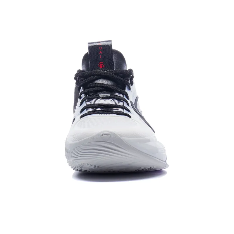 LiNing YuShuai 17 LOW Slip Resistant Low Top Basketball Shoes Men's White-4