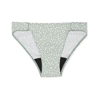 Victoria's Secret PINK ADAPTIVE PERIOD BIKINI PANTY /LGFP Underpants Women's 1 Pack Iceberg Green
