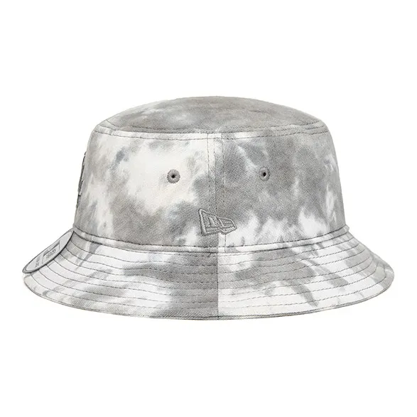 New Era Cotton, Polyester Bucket Hats Unisex Gray-1