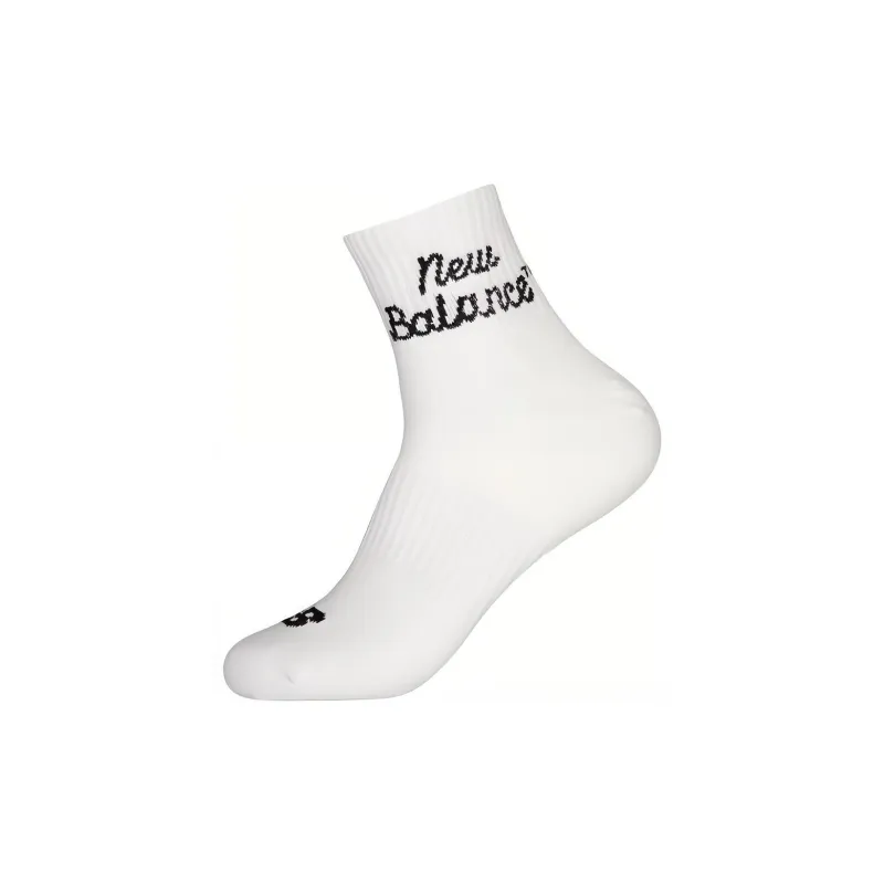 New Balance Ankle Socks Unisex 1 Pack White-0