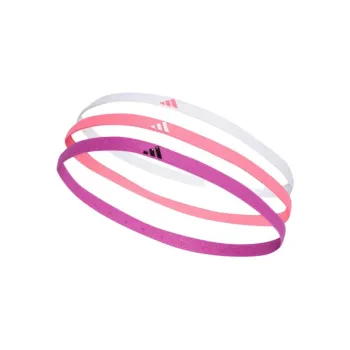 Adidas Free Shipping With AdiClub Hairband 3-Pack