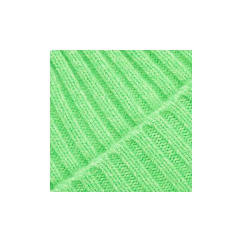 COS Cashmere Beanies Unisex Green-2