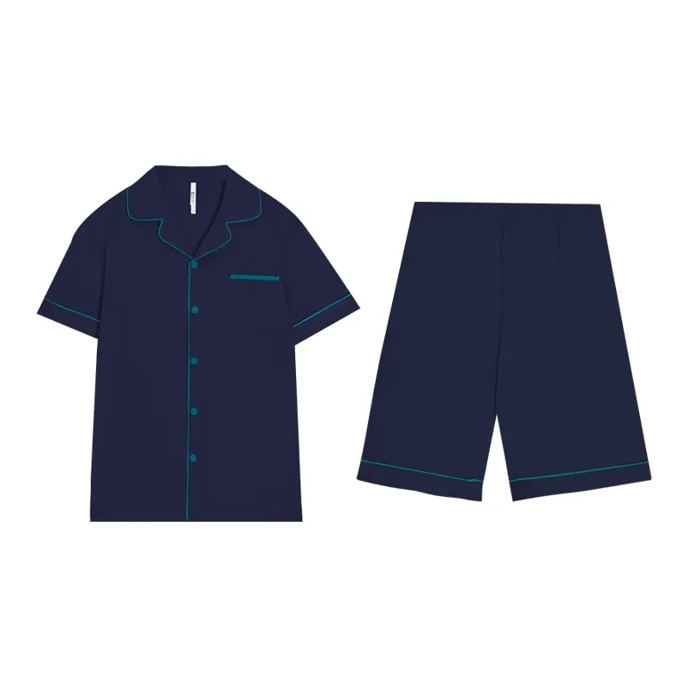 Red Beans At Home Pajama Set Men's-0