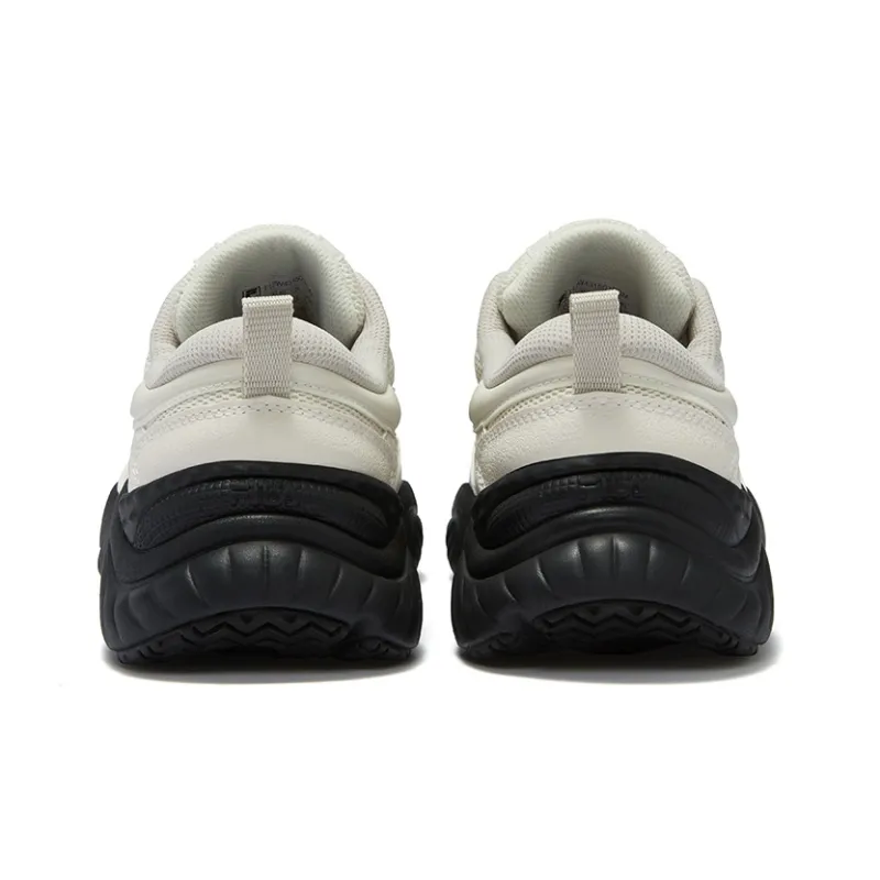 FILA FUSION Conch Dx Conch Shoes Wear-Resistant Low-Top Casual Shoes Women's Milk White Gray-3