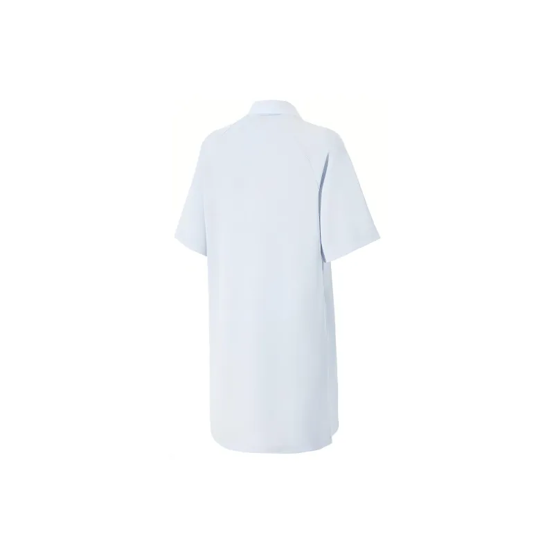 Adidas Short Sleeved Dresses Women's Light Blue-1