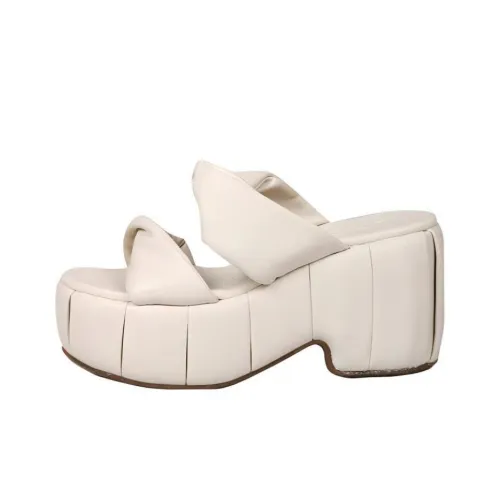 Themoirè 100mm Knot-detail Platform Sandals
