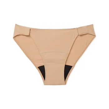 Victoria's Secret PINK ADAPTIVE PERIOD BIKINI PANTY / Praline Underpants Women's 1 Pack Fruit Seed Candy
