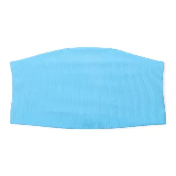 Victoria's Secret PINK BASE STRETCH BANDEAU BRA / Blue Bra Women's Blue