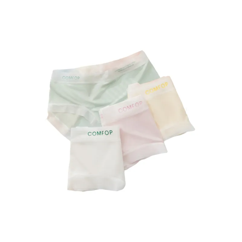 Flowers In Water Underpants Women's 4 Pack-0