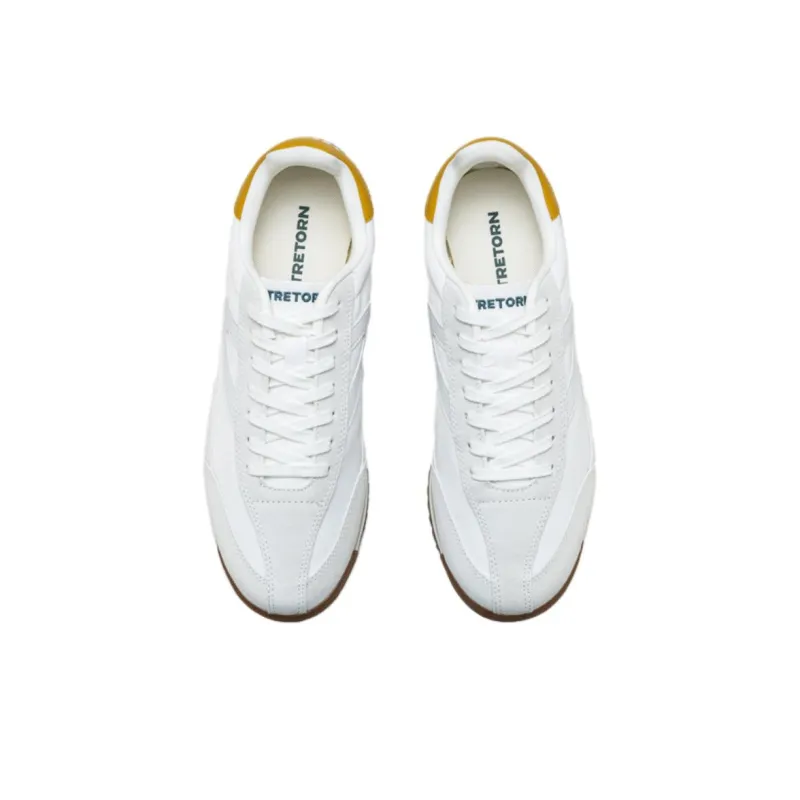 TRETORN Mid Top Casual Shoes Unisex Ecru-3