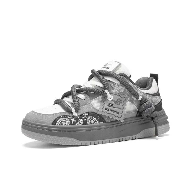 Warrior Height Increasing Support Abrasion Resistant Lightweight Breathable Low Top Skateboard Shoes Unisex-13