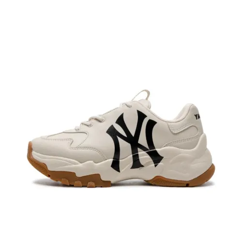 MLB Big Ball Chunky Chunky Sneakers Unisex Low-Top Light Beige