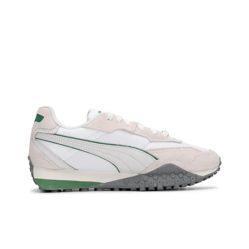 PUMA Blktop Rider Nylon LT Breathable Low Top Casual Shoes Unisex White Beige-1