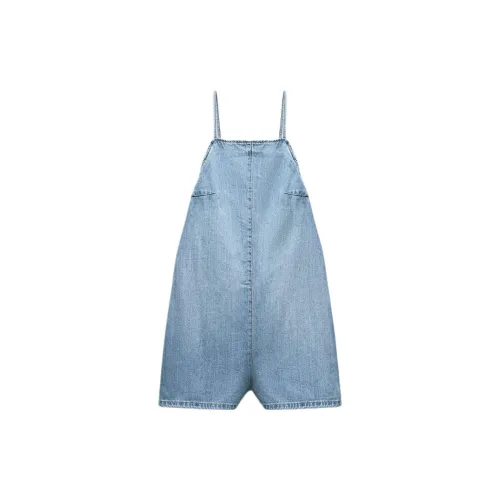 ZARA Jumpsuits Women's Blue