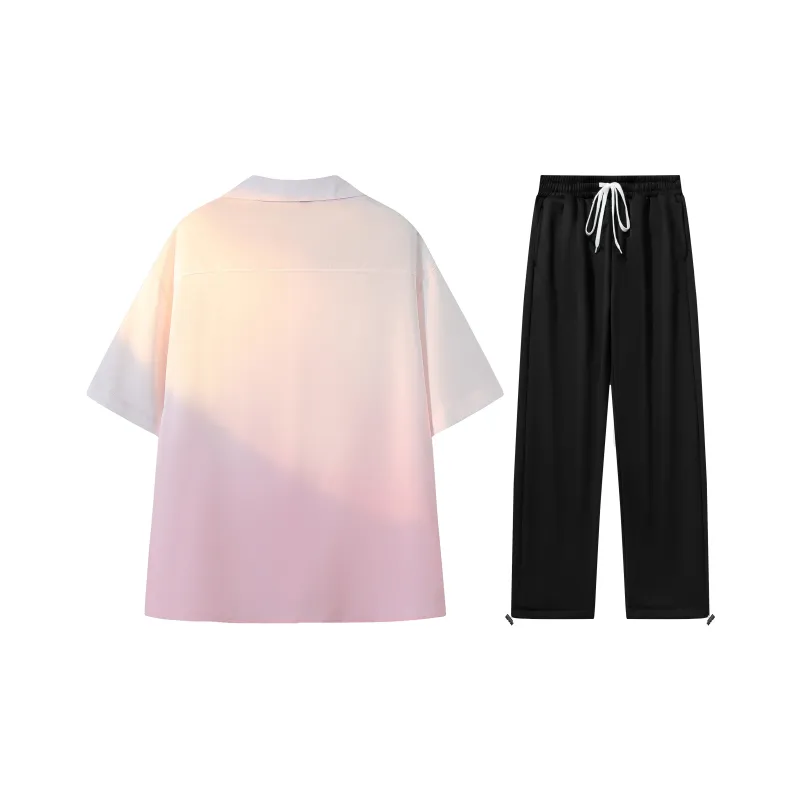A.X.S.K Shirt Matching Set Unisex-13