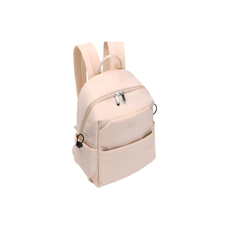 Why Fabric Backpack Large Size Women's Apricot-2