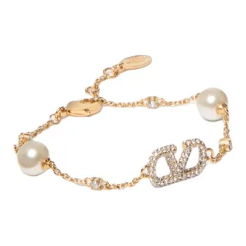 Valentino VLogo Signature Chain Bracelet