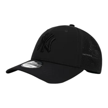 New Era Cotton, Polyester, Elastane Baseball Caps Unisex Black