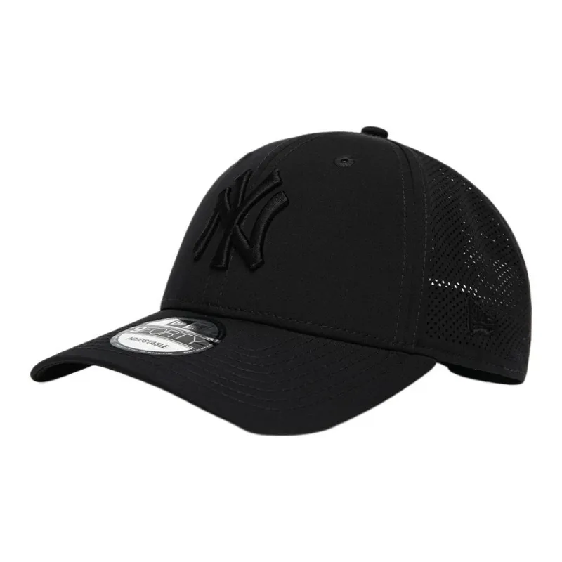 New Era Cotton, Polyester, Elastane Baseball Caps Unisex Black-0