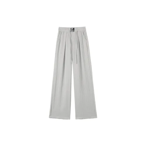 0571 family Casual Pants Women's Light Gray Blue