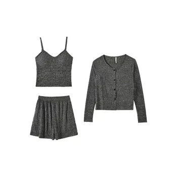 MADALLO Pajama Set Women's Heather Gray