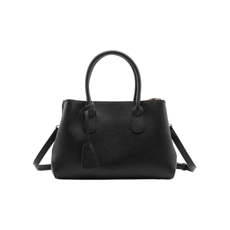 TTaG．baG Cow Leather Shoulder Bag, Crossbody Bag, Handbag Women's Black/Red/Khaki/Gray-0